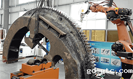 矿山机械熔覆案例