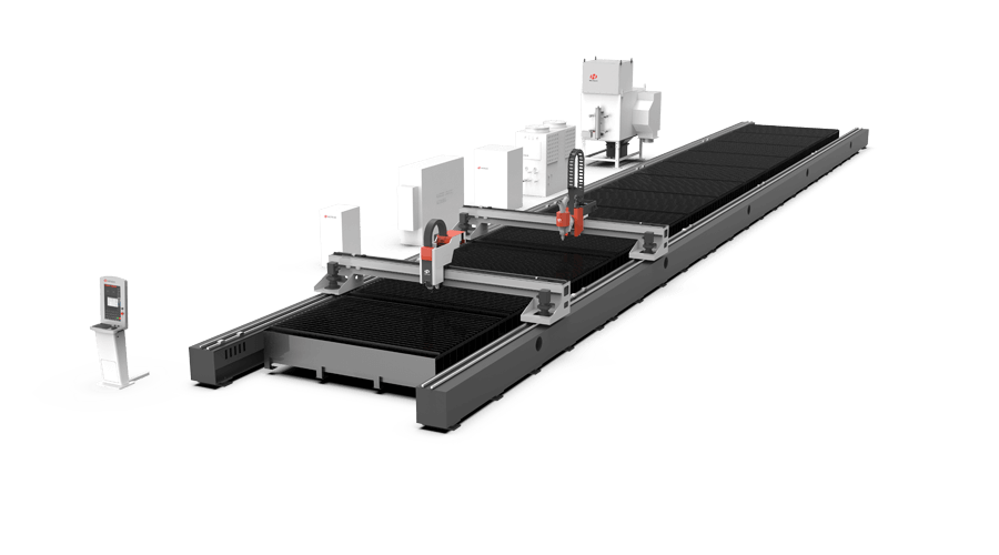 大幅面高精度激光坡口切割智能装备